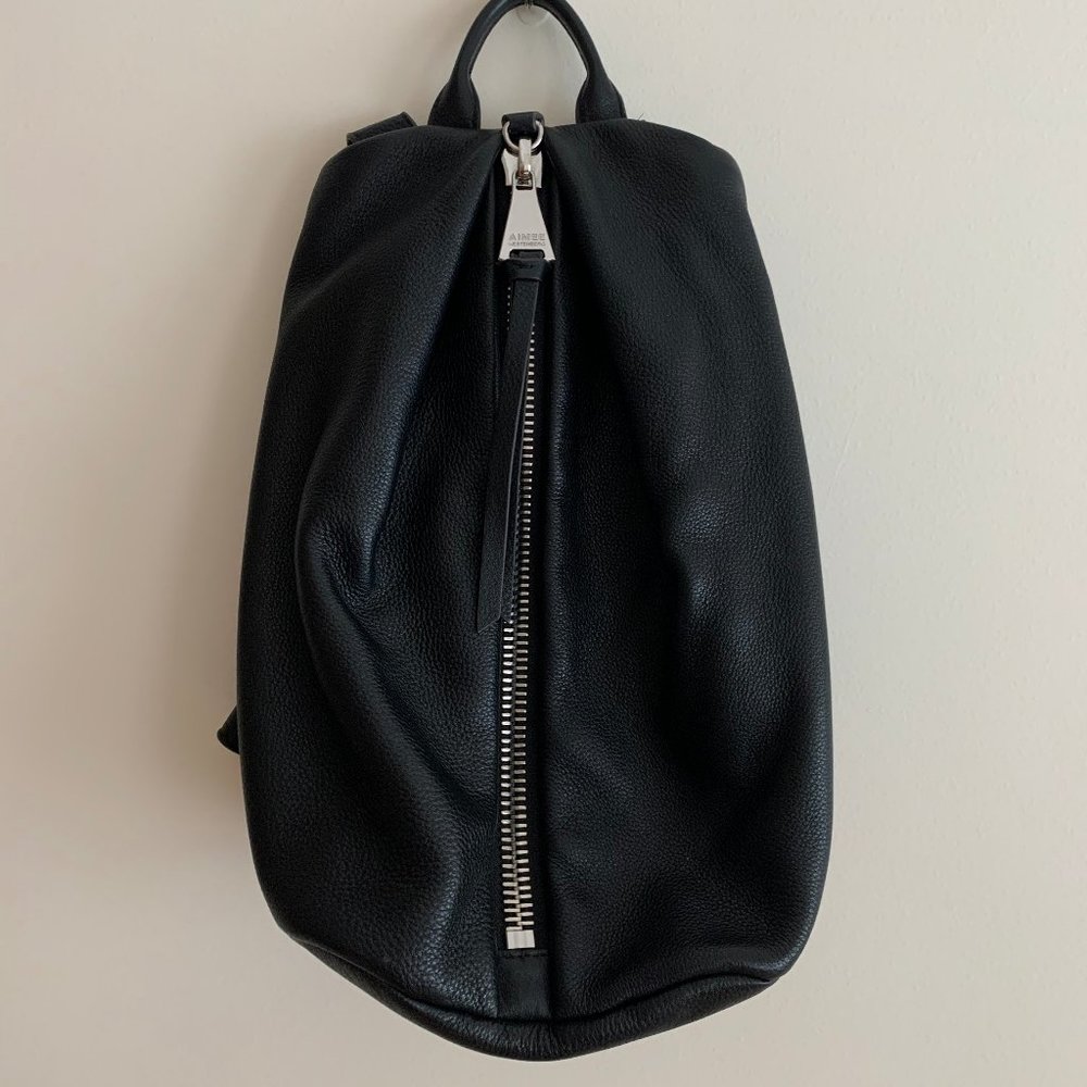Aimee Kestenberg Tamitha Backpack in black leather